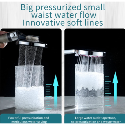 Cap de dus cu presiune ridicata filtru pietre