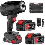 Suflanta portabila cu 2 acumulatori de 48V culoare negru