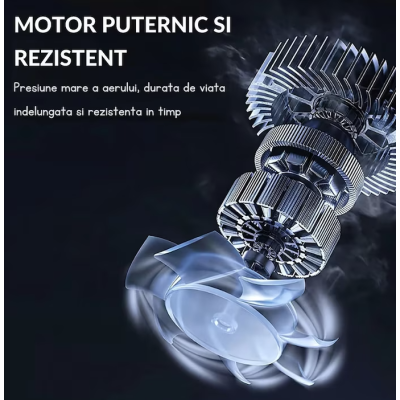 Suflanta portabila cu 2 acumulatori de 48V culoare negru