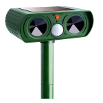 Aparat Repelent ultrasonic solar pentru rozatoare verde cu detector de miscare