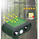 Aparat Repelent ultrasonic solar pentru rozatoare verde cu detector de miscare