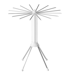 Uscator rufe cilindric portabil si pliabil 16 tije extensibil vertical ALB