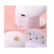Mini lampa UV Aorlis AO 78040 cu 5 LED putere 6W actionare pe unghie