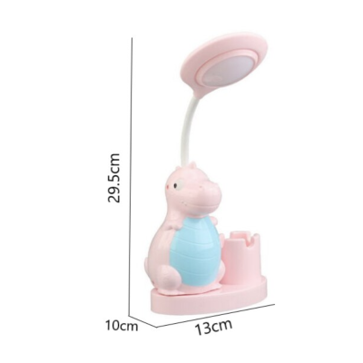 Lampa de birou RD C137 LED USB forma dinozaur cu suport creioane si ascutitoare