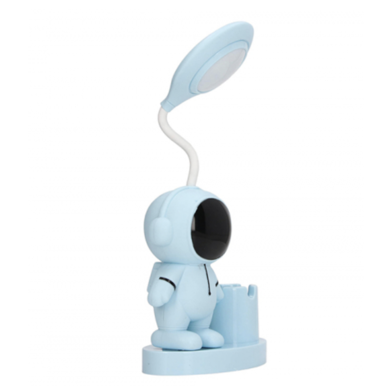Lampa de birou RDC136 LED forma astronaut USB suport creioane si ascutitoare
