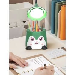 Lampa de Birou 3in1 cu Suport pentru Creioane si Telefon Reincarcabila USB Brat Ajustabil RD C133