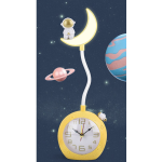 Lampa LED multifunctionala RD C128 USB cu ceas