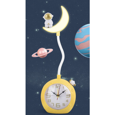 Lampa LED multifunctionala RD C128 USB cu ceas