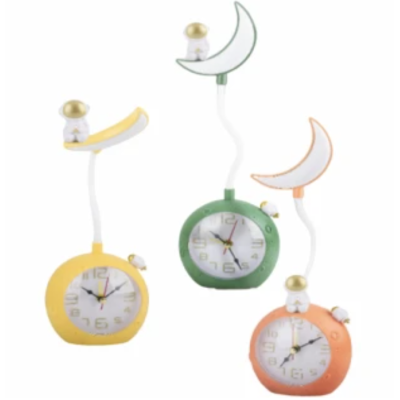 Lampa LED multifunctionala RD C128 USB cu ceas