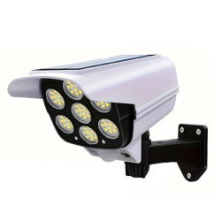 Lampa solara tip camera falsa QTY032 cu 77LED