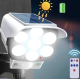 Lampa solara tip camera falsa QTY032 cu 77LED
