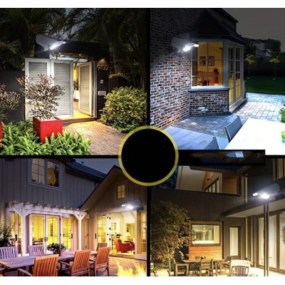 Lampa solara tip camera falsa QTY032 cu 77LED