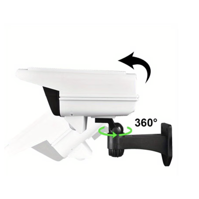 Lampa solara tip camera falsa QTY032 cu 77LED