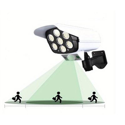 Lampa solara tip camera falsa QTY032 cu 77LED
