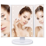 Oglinda tripla cu marire 22 LED albe QLM11 ANDOWL