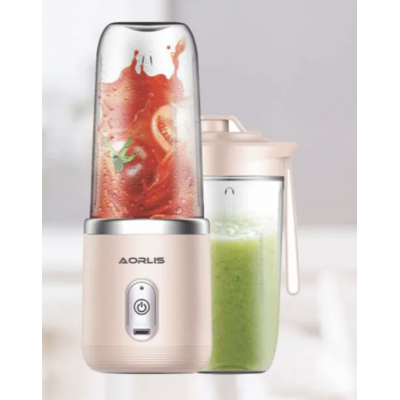 Blender portabil reincarcabil Aorlis AO78228 de 300ml putere 40W