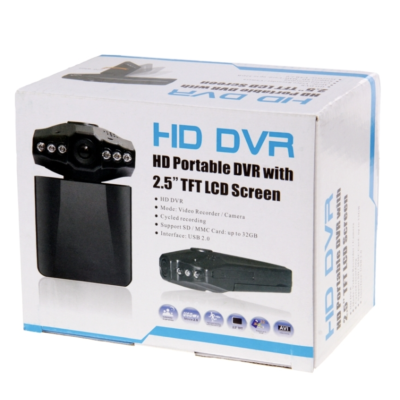 Camera auto de 2,5 inch ercan TFT LCD rotatie de 270 de grade