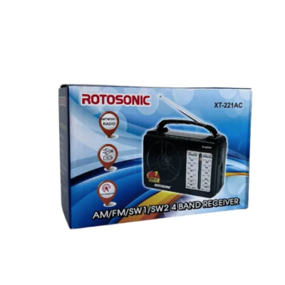 Radio portabil Rotosonic XT 221LW cu 4 benzi radio