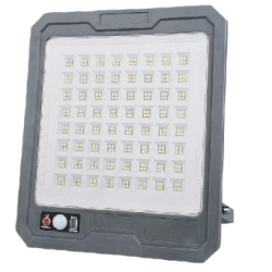 Proiector solar LED COBA CB T106 putere 800W panou solar separat senzor de miscare telecomanda