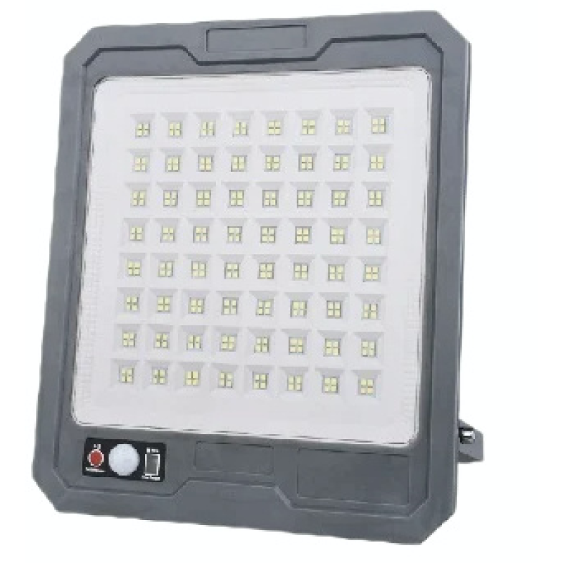 Proiector solar LED COBA CB T106 putere 800W panou solar separat senzor de miscare telecomanda