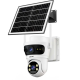 Camera de supraveghere Jortan 4G Cu Panou Solar JT 9682 cu 2 lentile