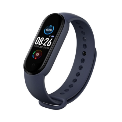 Bratara fitness M5 inteligenta cu masurarea tensiunii NEAGRA