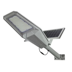 Lampa solara stradala 1200W cu telecomanda IP67 6500k aluminiu