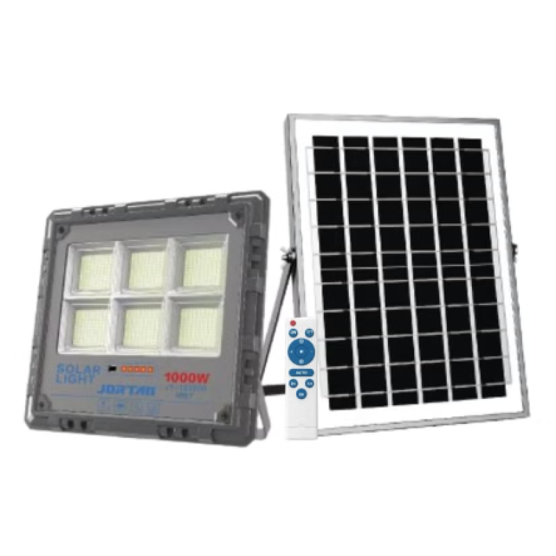 Proiector solar JORTAN putere 1000W de 30000MA cu telecomanda