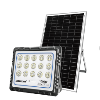 Proiector solar JORTAN 1000W de 40000MA cu 15 casete Carcasa din aluminiu