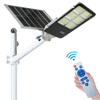 Lampa solara stradala 400W cu panou solar separat de 36000MA JORTAN