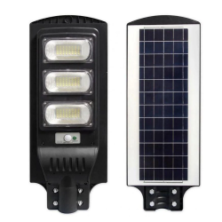 Lampa solara stradala LED de 150W IP65 6000k cu senzor si telecomanda 3 CASETE