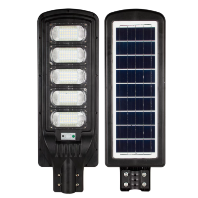 Lampa solara stradala LED de 250W IP65 6000k cu senzor si telecomanda 5 CASETE