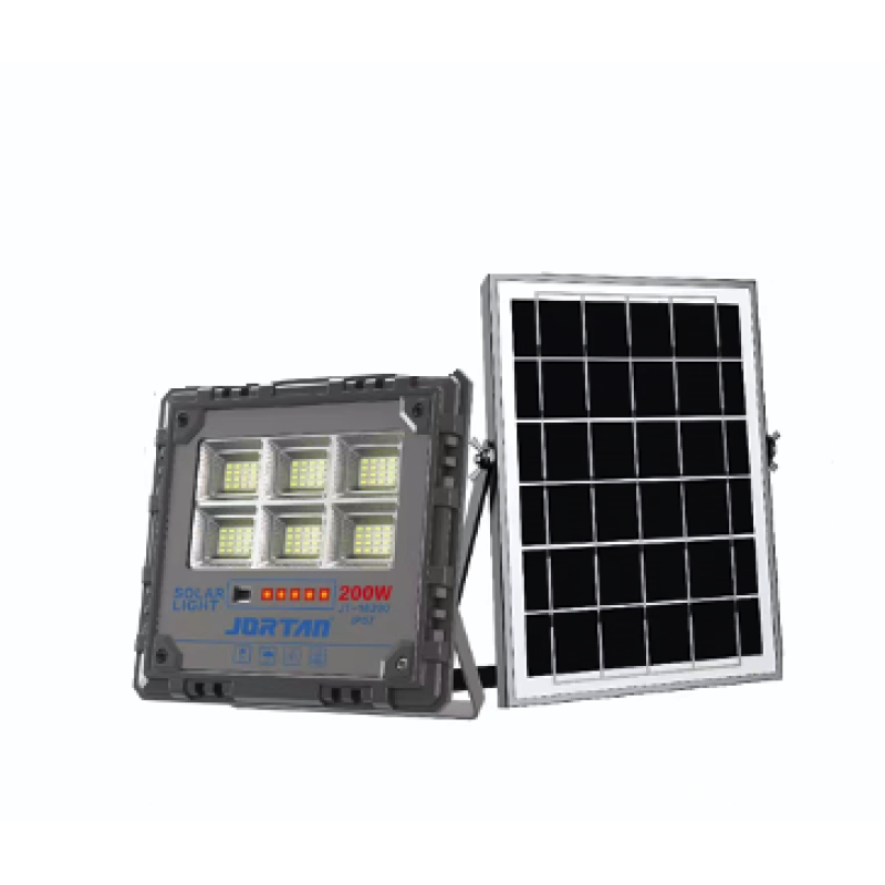 Proiector solar JORTAN putere 200W de 6000MA cu telecomanda
