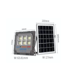 Proiector solar putere 400W de 12000MA cu telecomanda