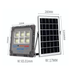 Proiector solar putere 600W de 15000MA cu telecomanda