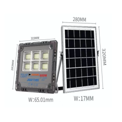 Proiector solar putere 600W de 15000MA cu telecomanda