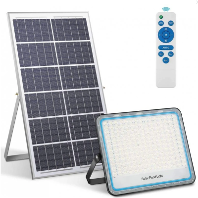 Proiector cu panou solar putere 600W de 30000MA carcasa aluminiu