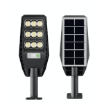 Lampa solara cu telecomanda Jortan 300W COB de 1500MA cu 9 casete