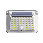 Lampa solara de perete 90 LED SMD senzor de miscare IP65 1200mAh lumina alb rece