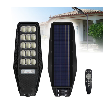 Lampa Solara Stradala 500W cu 15 casete si baterie de 24000MA