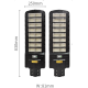 Lampa Solara Stradala LED 800W Senzor de lumina si miscare telecomanda baterie 12000MA
