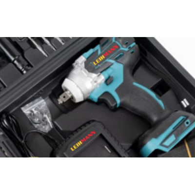 Trusa Pistol de impact si insurubat 48V cu 2 acumulatori si 40 accesori LEIHMANN