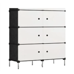 Comoda modulara cu 6 compartimente 82 × 36 × 106 cm