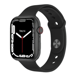 Ceas Smartwatch i7 Pro Max NEGRU tehnologie de ultima generatie ecran 1.75 inch functii multiple