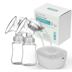 Pompa electrica dubla de san 2 biberoane masaj