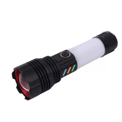 Lanterna tactica de mana LED reincarcabila YM G780 5000mAh lumina COB la 360