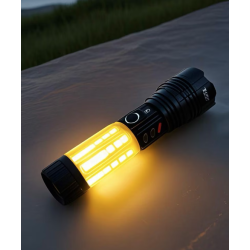 Lanterna tactica de mana LED reincarcabila YM G780 5000mAh lumina COB la 360