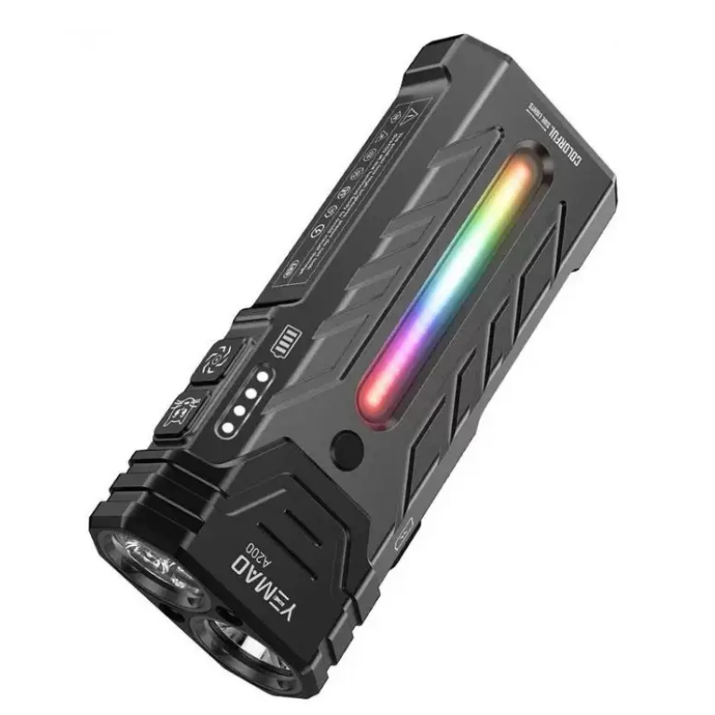 Lanterna LED YM A200 reincarcabila prin USB C ultra puternica 5200 lm