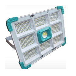 Proiector solar COBA CB F374 cu 374 LED putere 300 W alb/albastru 9 casete