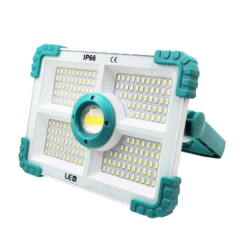 Proiector solar COBA CB F188 cu 188 LED putere 100 W alb/albastru 5 casete